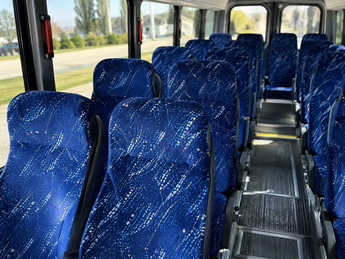 20 passenger minibus inside