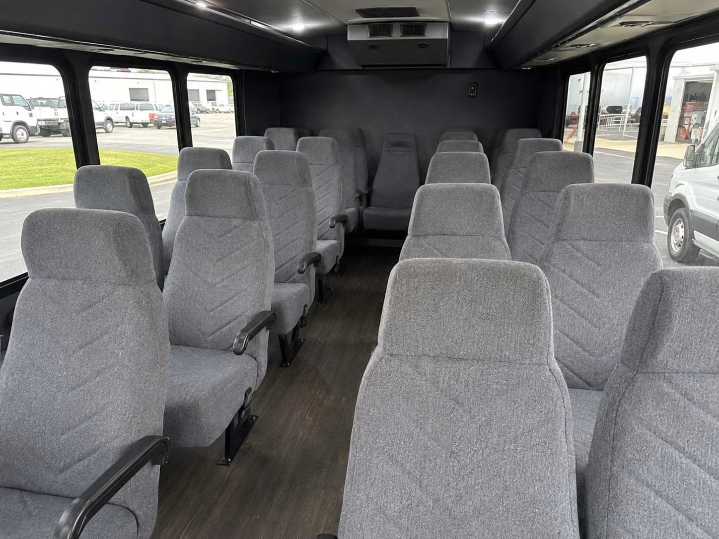 20 passenger minibus interior