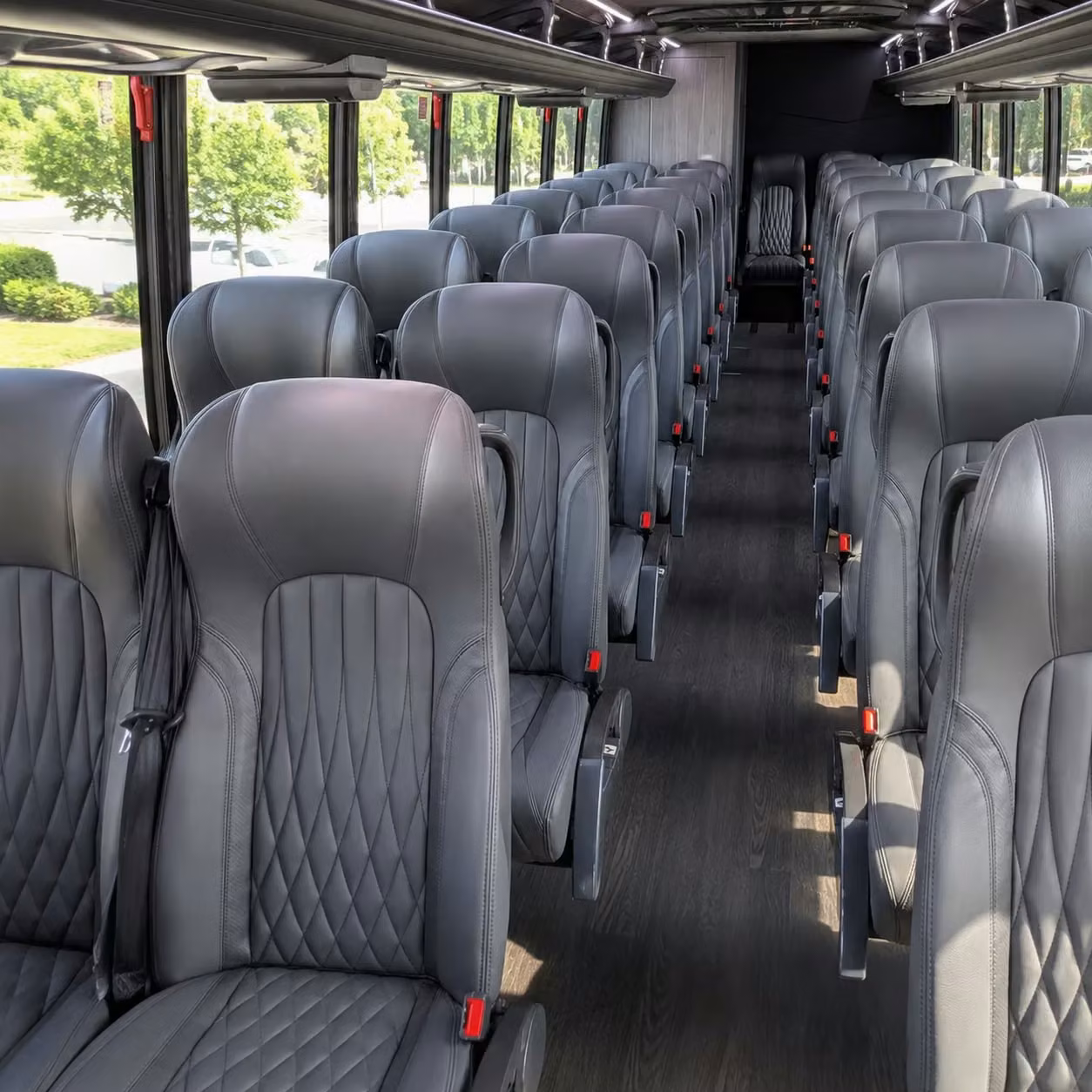 30 passenger minibus inside