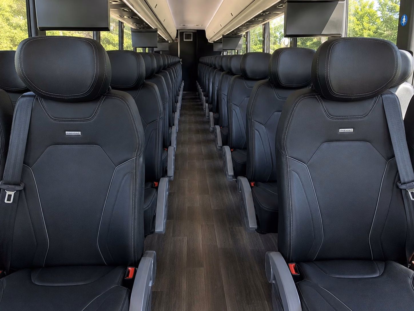 johns creek charter bus inside