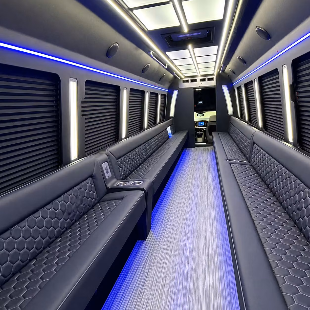 party bus interior