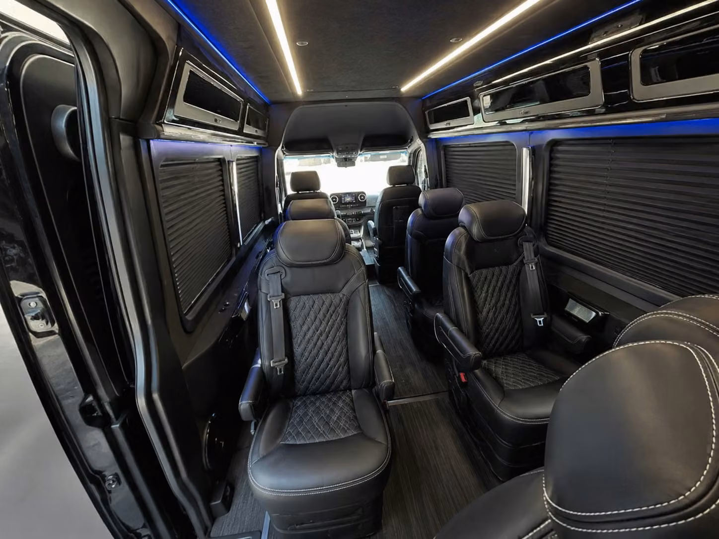 sprinter van with driver interior