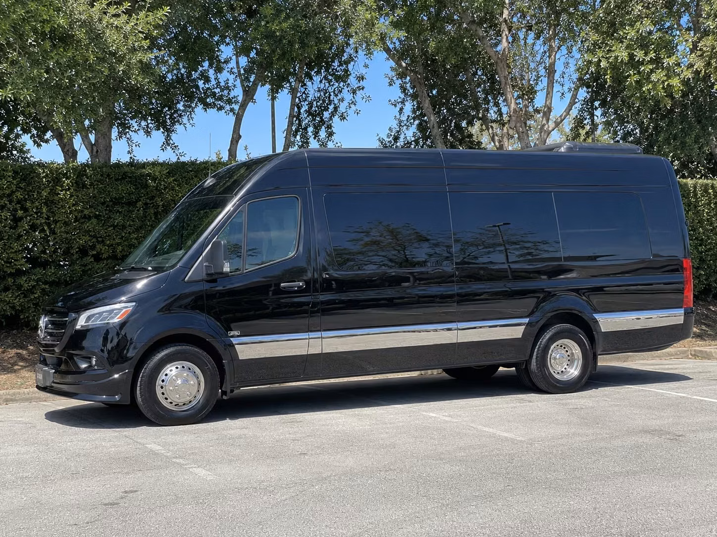 sprinter van with driver